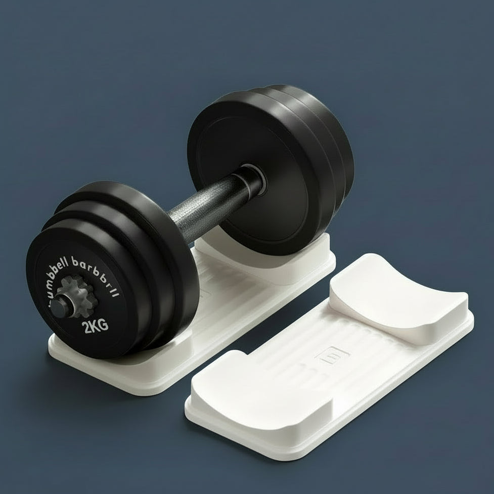 Domowy stojak na hantle