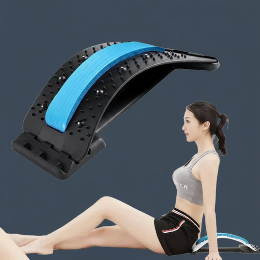 Rozciągacz pleców / Wielopoziomowy regulowany masażer